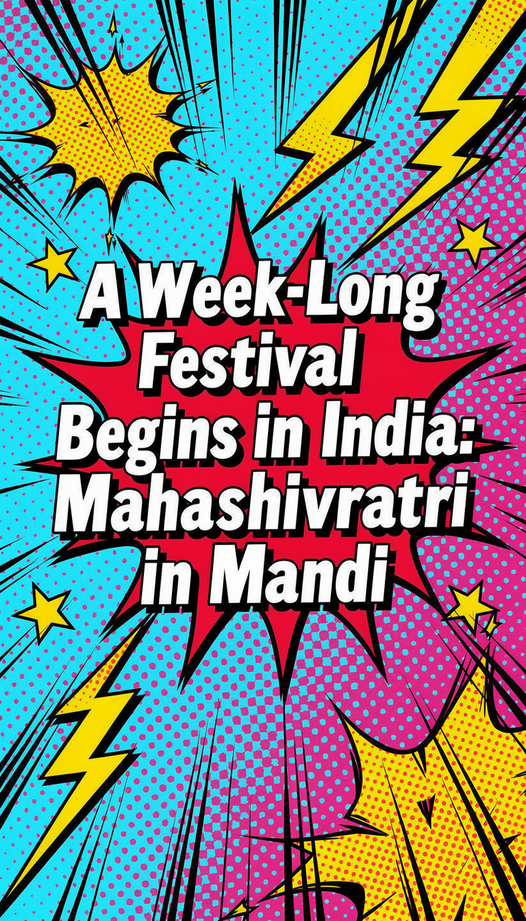 A Week-Long Festival Begins in India: Mahashivratri in Mandi