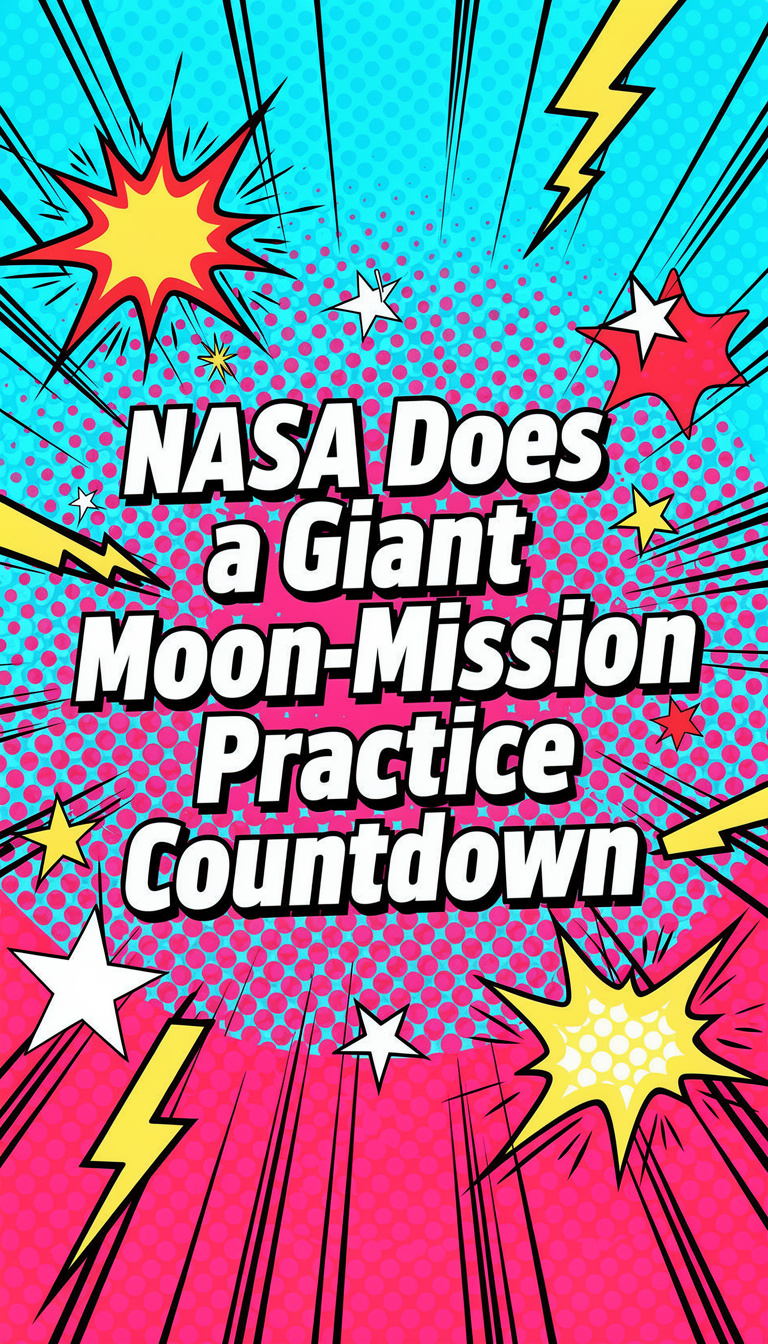 NASA Does a Giant Moon-Mission Practice Countdown