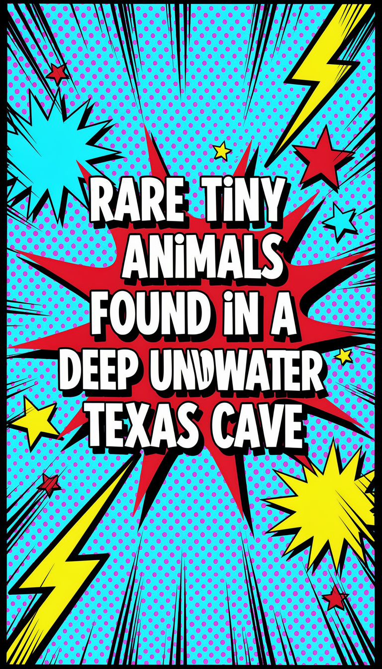 Rare Tiny Animals Found in a Deep Underwater Texas Cave