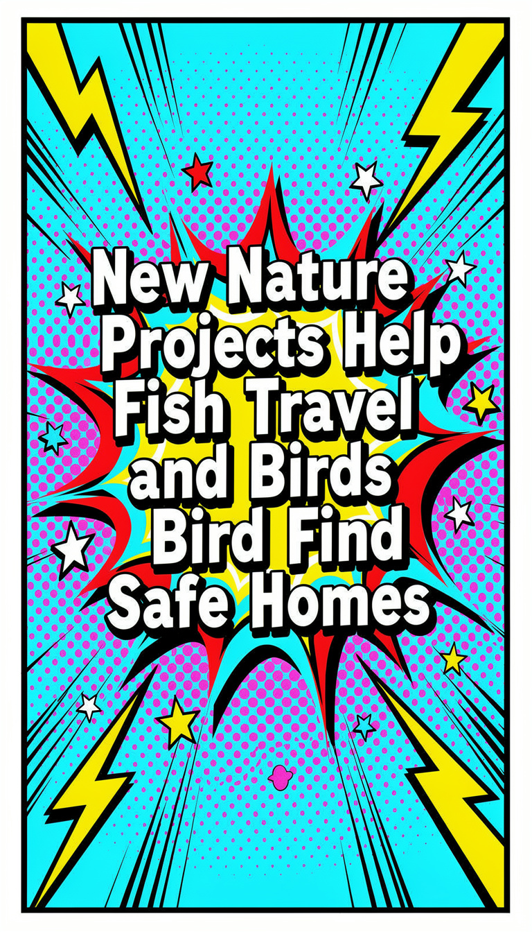 New Nature Projects Help Fish Travel and Birds Find Safe Homes