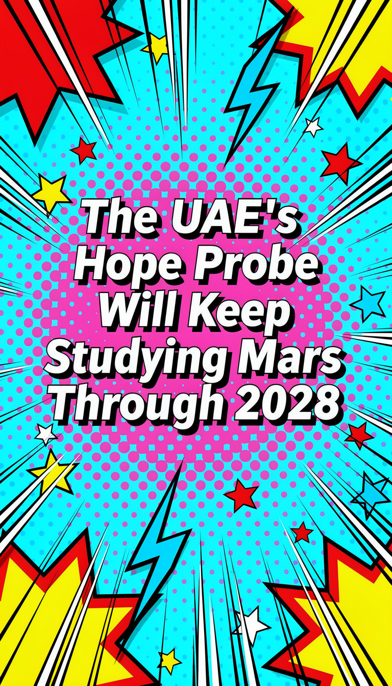 The UAE’s Hope Probe Will Keep Studying Mars Through 2028