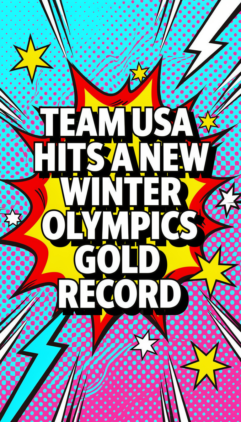 Team USA Hits a New Winter Olympics Gold Record