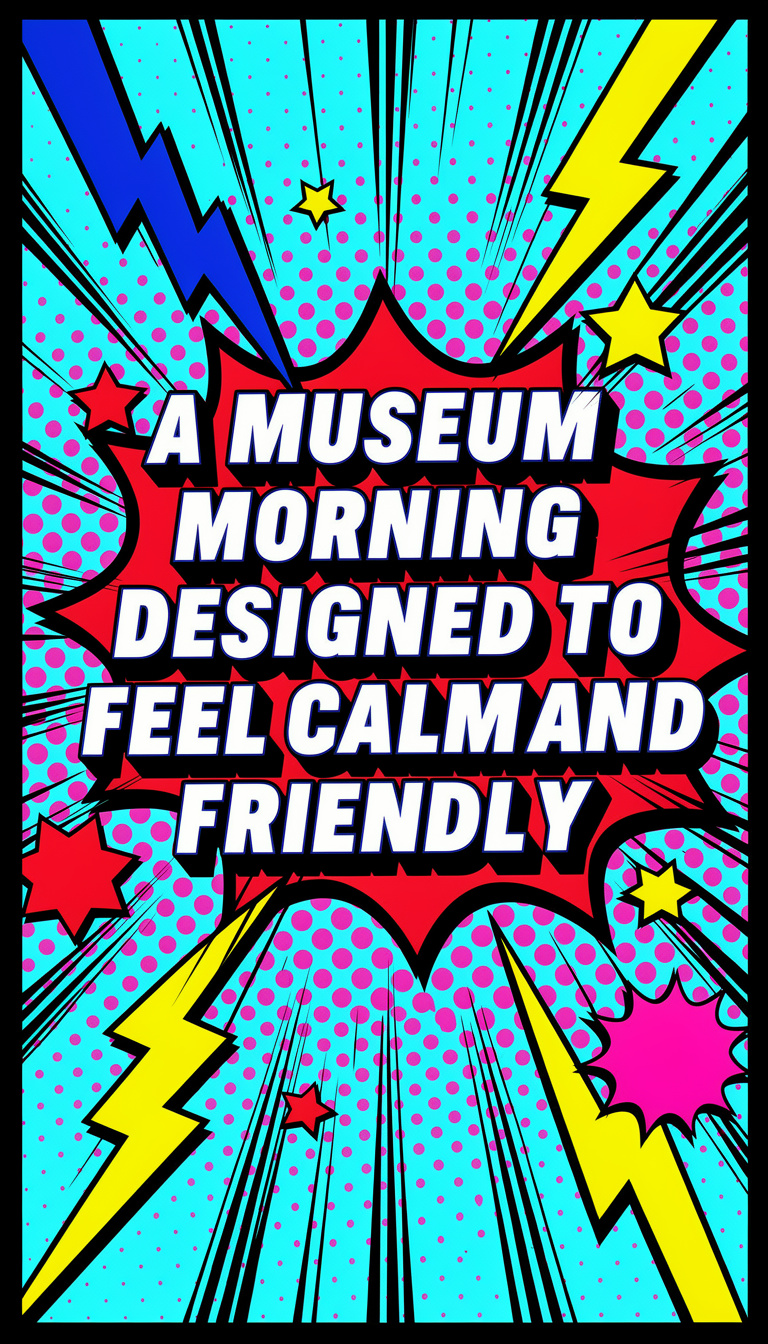 A Museum Morning Designed to Feel Calm and Friendly