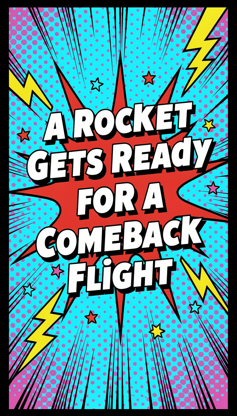 A Rocket Gets Ready for a Comeback Flight