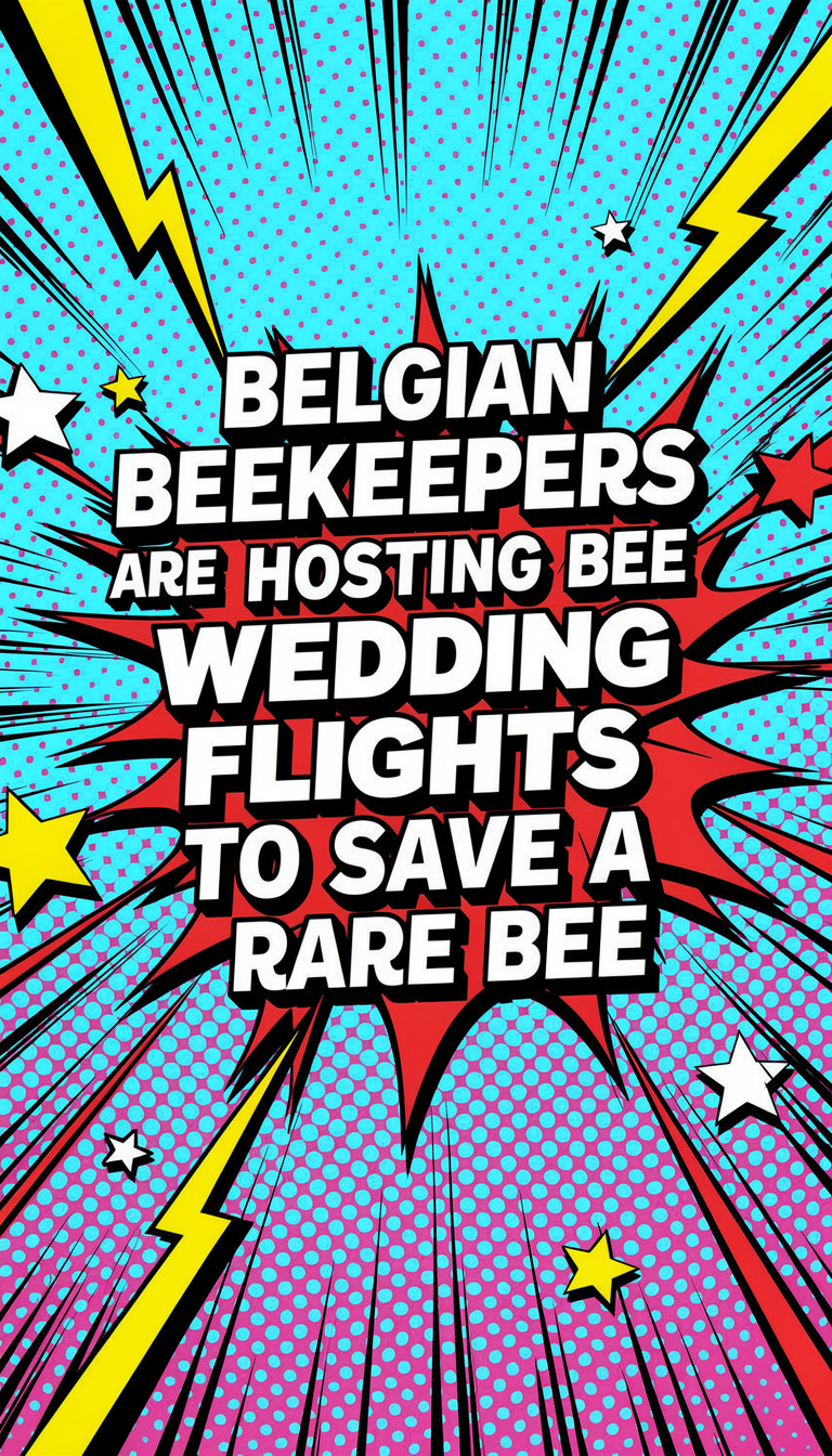 Belgian Beekeepers Are Hosting Bee “Wedding Flights” to Save a Rare Bee