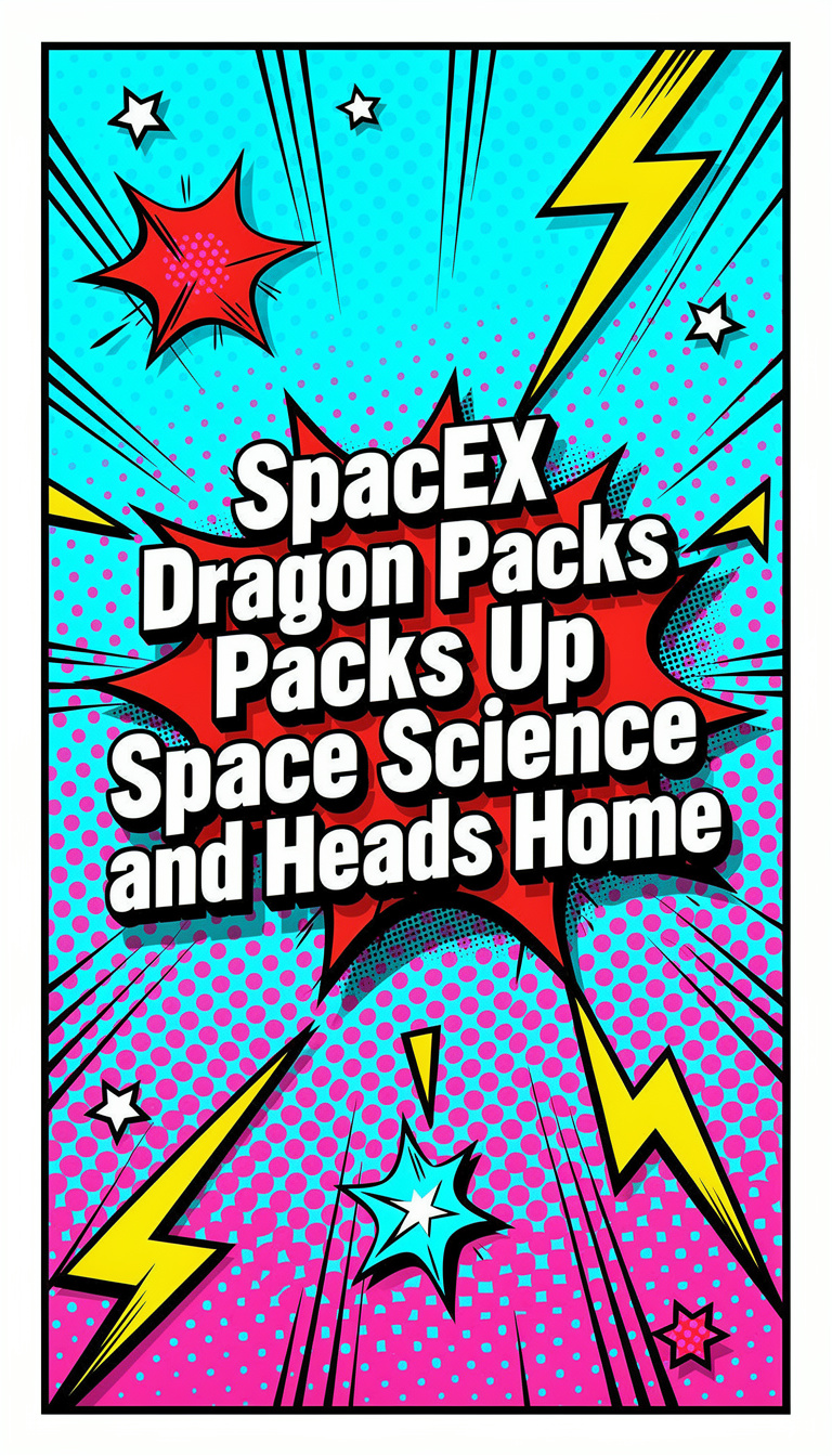 SpaceX Dragon Packs Up Space Science and Heads Home