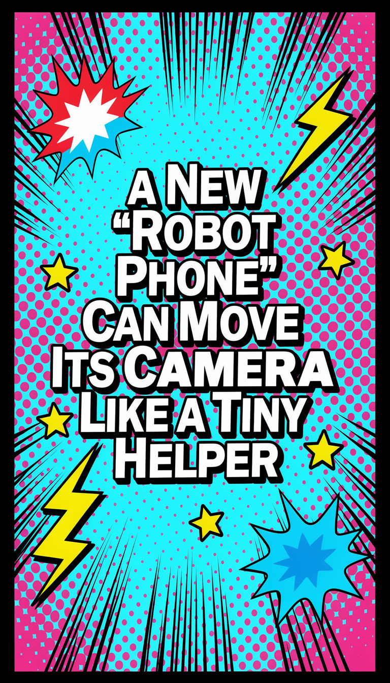 A New “Robot Phone” Can Move Its Camera Like a Tiny Helper