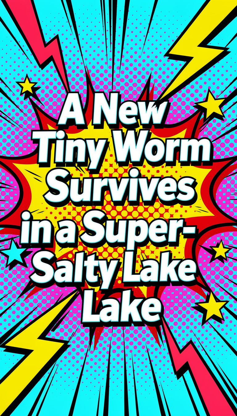 A New Tiny Worm Survives in a Super-Salty Lake