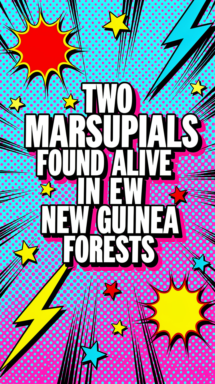 Two Marsupials Found Alive in New Guinea Forests