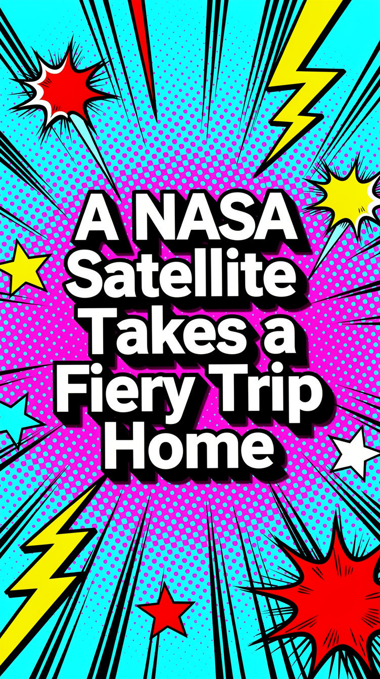 A NASA Satellite Takes a Fiery Trip Home