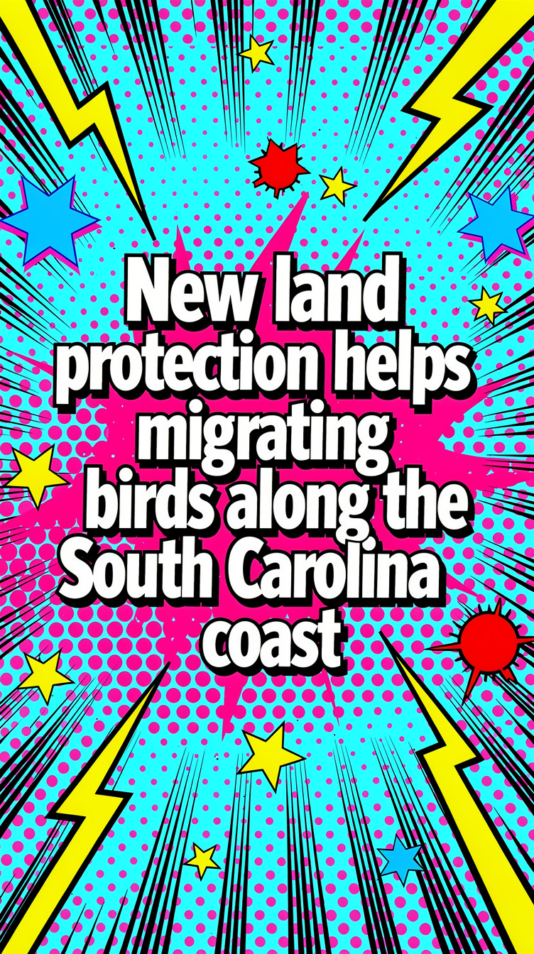 New land protection helps migrating birds along the South Carolina coast