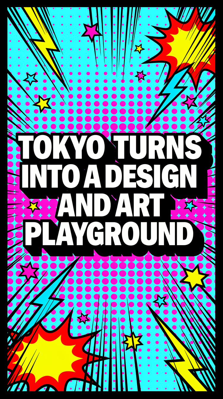 Tokyo Turns Into a Giant Design and Art Playground