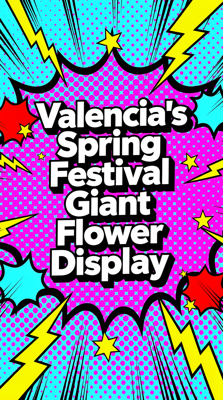 Valencia’s Spring Festival Built a Giant Flower Display