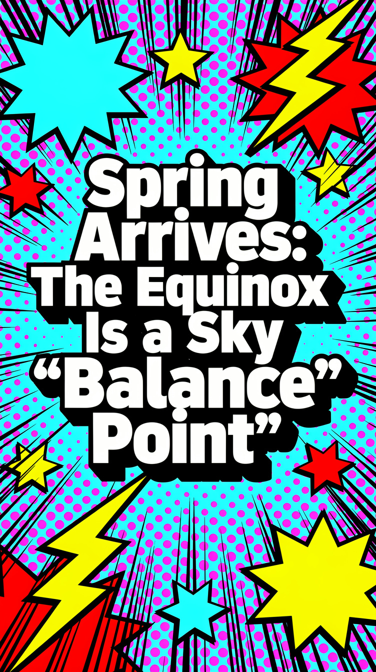 Spring Arrives: The Equinox Is a Sky “Balance Point”