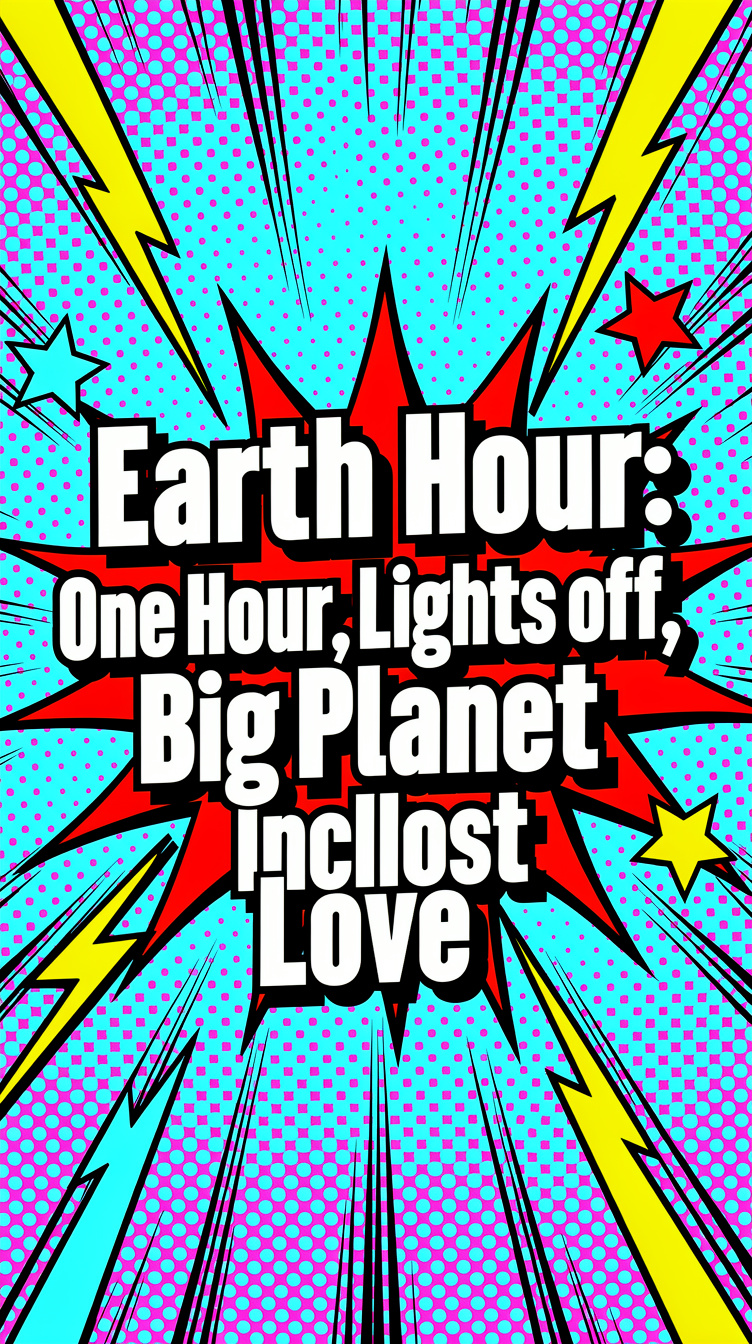 Earth Hour: One Hour, Lights Off, Big Planet Love