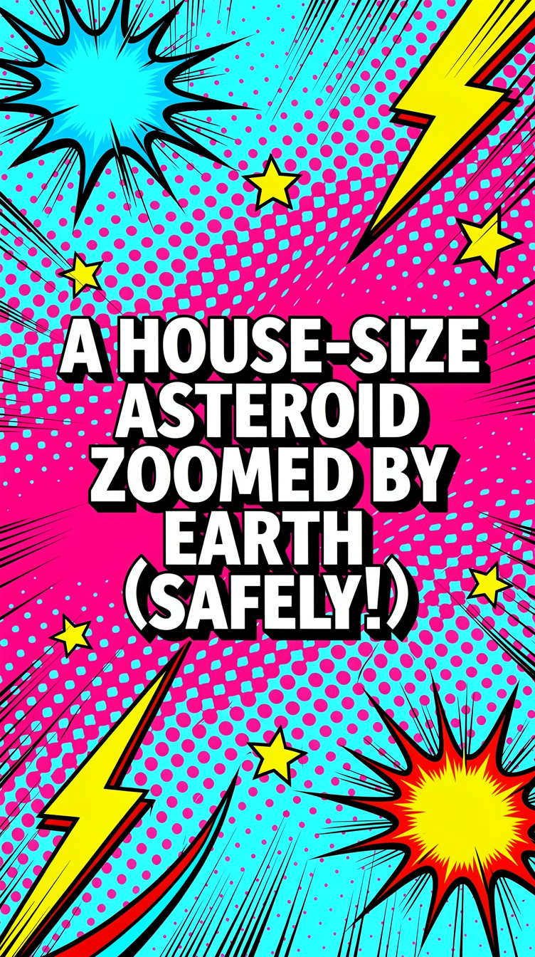 A House-Size Asteroid Zoomed By Earth (Safely!)