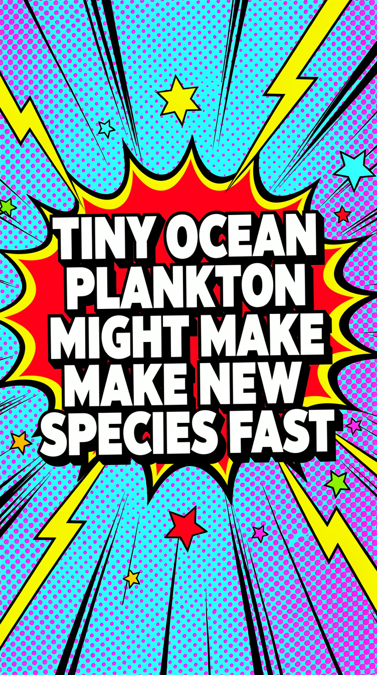 Tiny Ocean Plankton Might Make New Species Fast