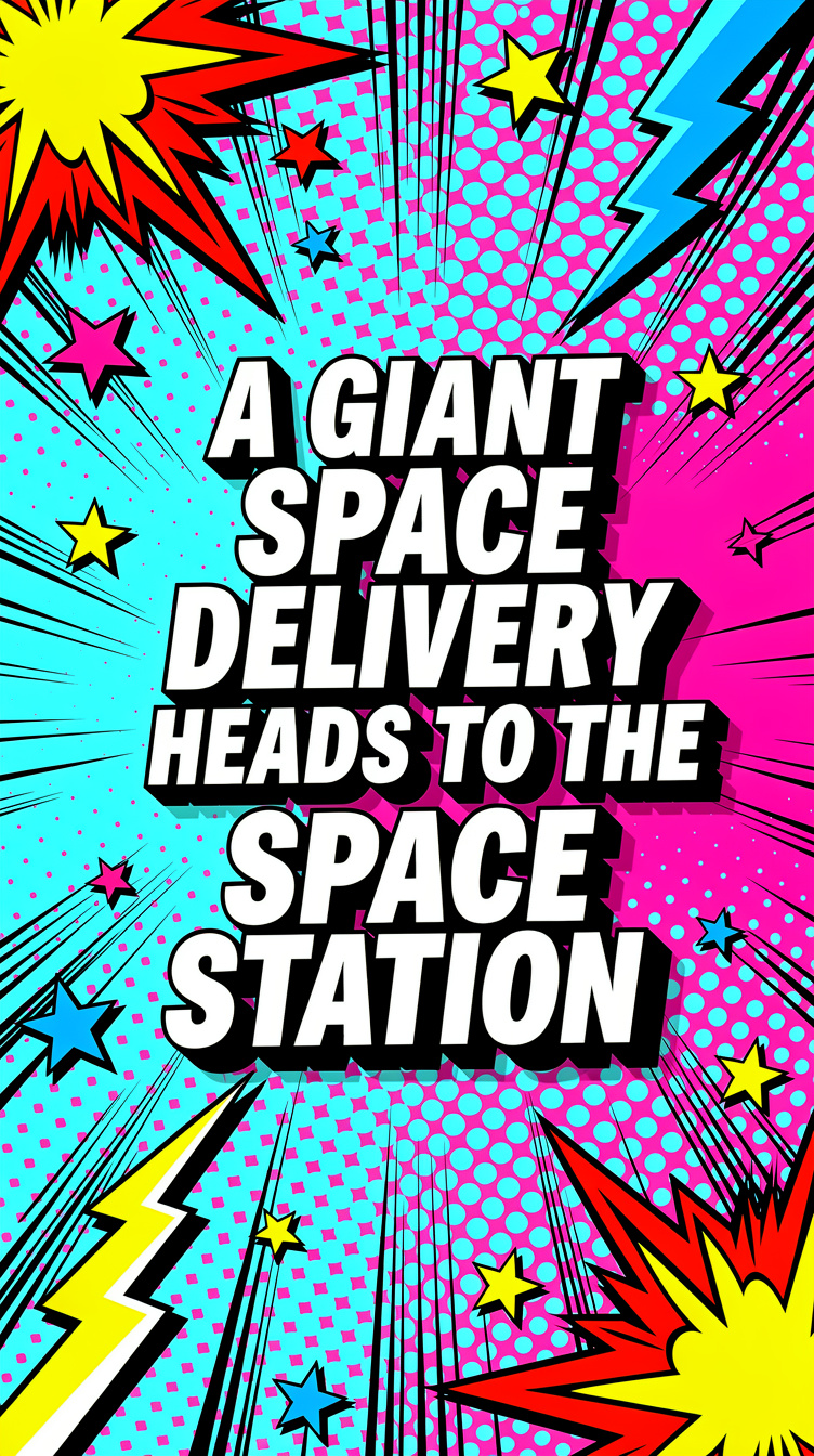 A Giant Space Delivery Heads to the Space Station