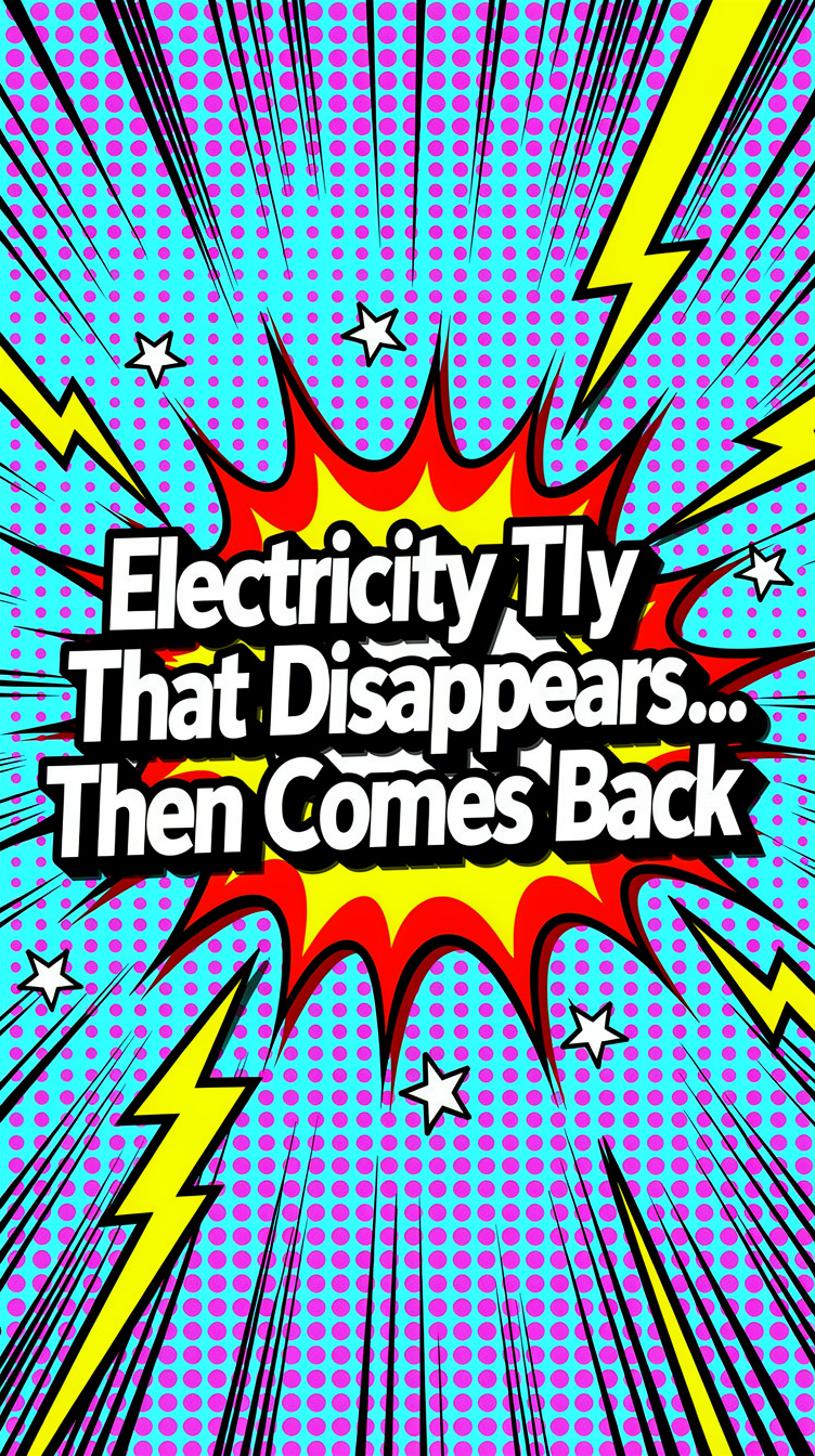 Electricity That Disappears… Then Comes Back