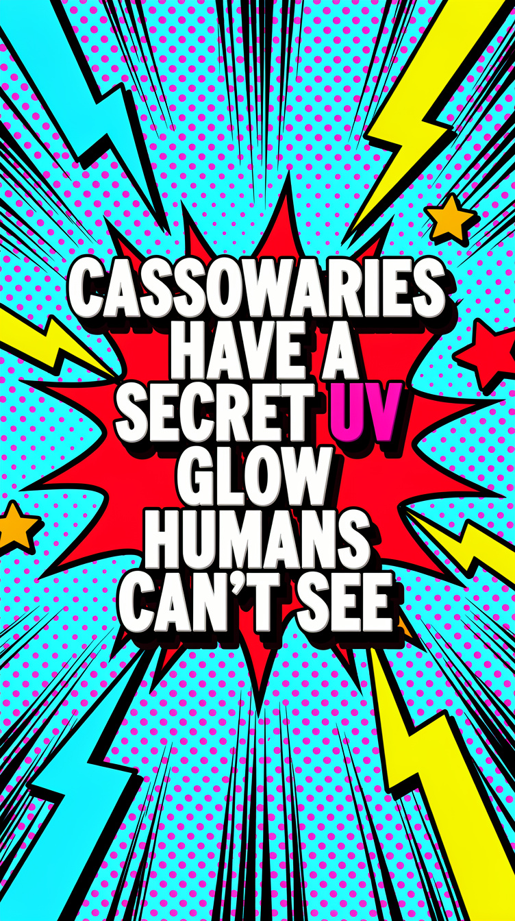 Cassowaries Have a Secret UV Glow Humans Can’t See