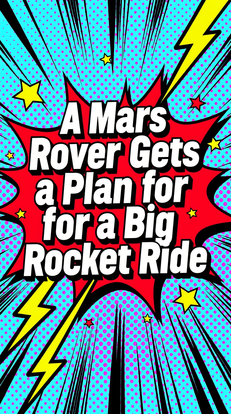 A Mars Rover Gets a Plan for a Big Rocket Ride
