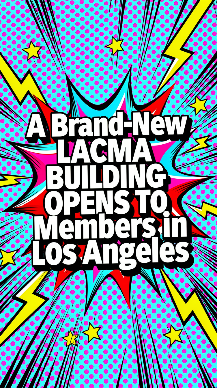 A Brand-New LACMA Building Opens to Members in Los Angeles