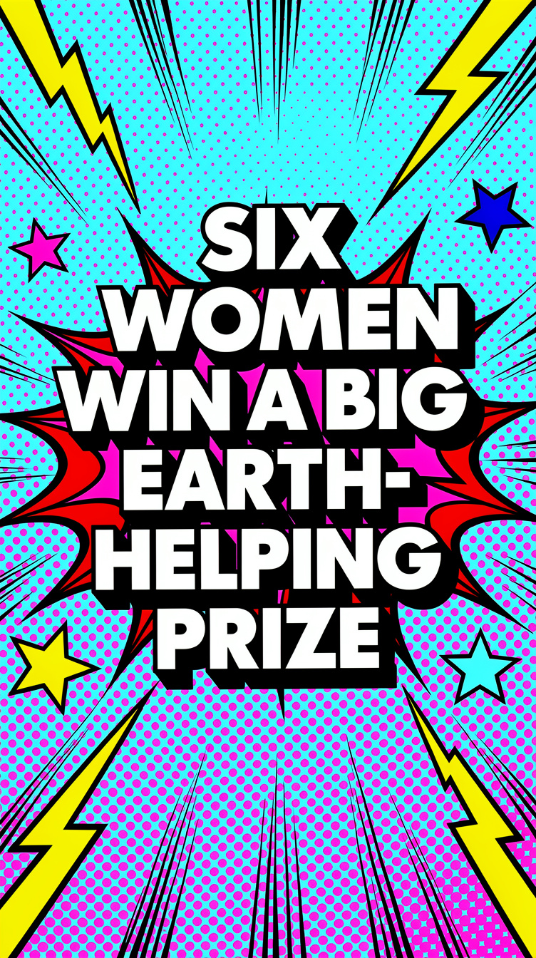 Six Women Win a Big Earth-Helping Prize