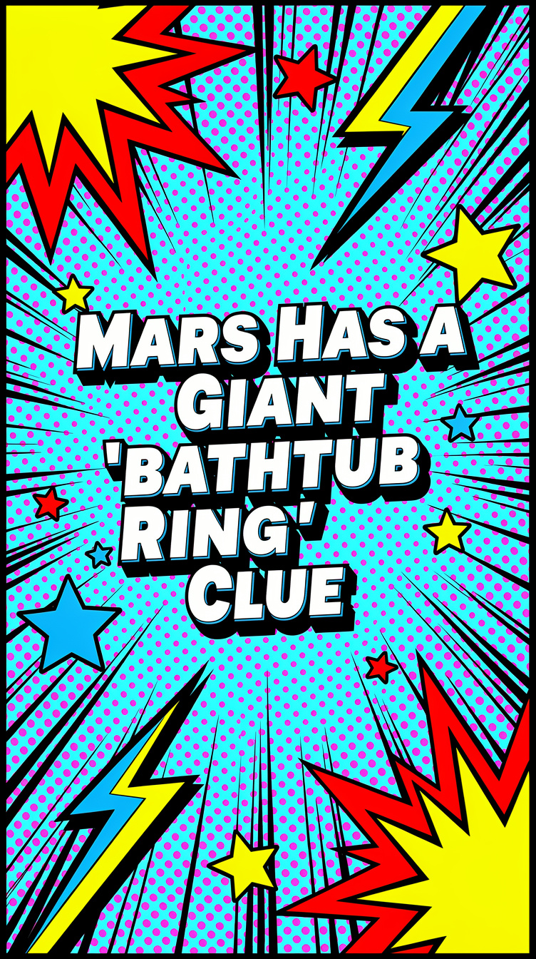 Mars Has a Giant “Bathtub Ring” Clue
