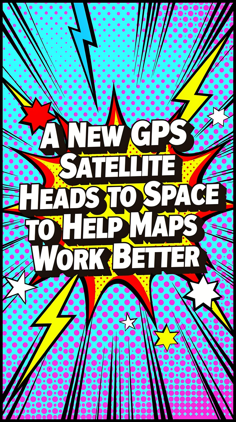 A New GPS Satellite Heads to Space to Help Maps Work Better
